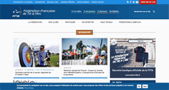 Desktop Screenshot of ffta.fr